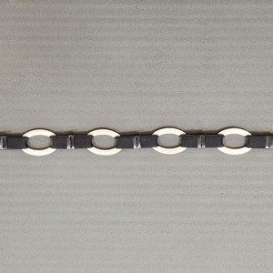Suzi Roher leather/brushed silver/elastic belt